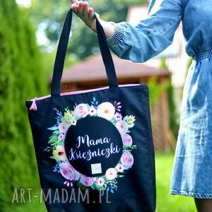 handmade na ramię torba shopper wodoodporna duża torba dla mamy na ramię damska torebka