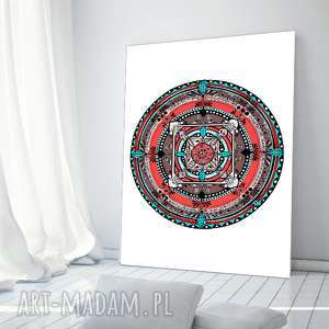 mandala A1, plakat, obrazek, etno, ilustracja