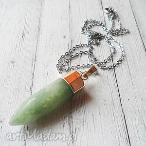 handmade naszyjniki awenturyn bullet