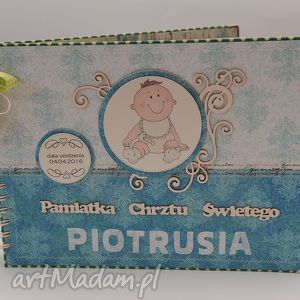 handmade scrapbooking albumy album na chrzest św