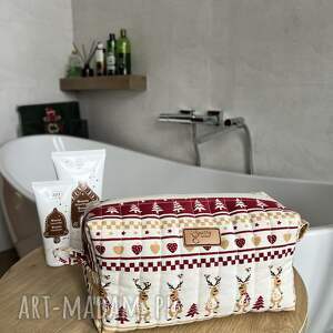 na święta upominek Kosmetyczka świąteczna, prezent