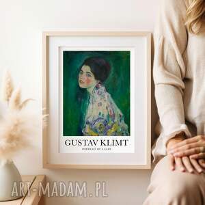 Plakat Gustav Klimt Portrait of a Lady Portret Damy - format 30x40 cm