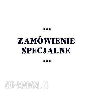 zamówienie specjalne dla pani beaty, personalizacja łańcuszek