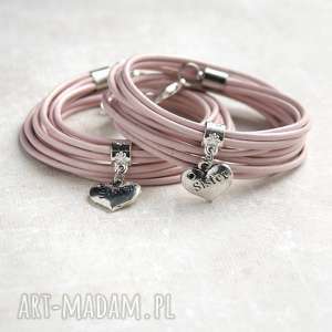 handmade dla siostry na prezent - dusty pink