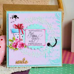 kartka - wspomnienie tego dnia 1, scrapbooking, specjalny dzień, urodziny