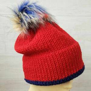 czapka beanie z pomponem unisex wykonane w polsce