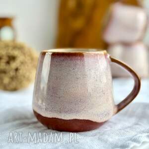 Prezent Filiżanka / kubek beczułka ręcznie robiony 320 ml - Płatki