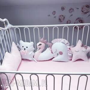 ręcznie wykonane dla dziecka ochraniacz do łóżeczka poduszka dekoracyjna przytulanka
