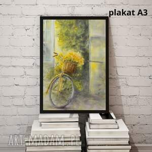 Plakat artystyczny na ścianę - dekoracja do domu
