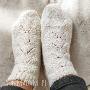 pomysł na świąteczne prezenty Grube wełniane skarpetki do domu