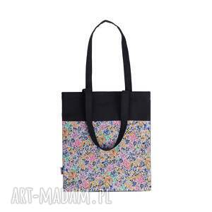 Tosba ŁĄCZKA, shoper w kwiaty, shopper kolorowy