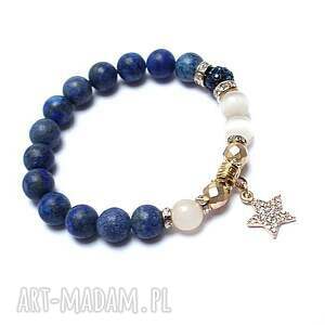 handmade kolekcja rich - star navy blue