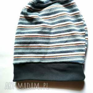 przejściówka boho na podszewce, uniwersalna A1, czapka