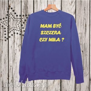 ręczne wykonanie bluzy bluza z nadrukiem dla dziewczyny, kobiety, żony, dla niej