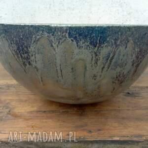 ręcznie robione ceramika umywalka ceramiczna stare srebro