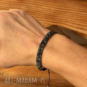 pasja i pedzlem bransoletka z turmalinu kamienie naturalne, ochronna