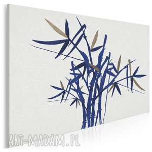 obraz na płótnie - bambus minimalistyczny - 120x80 cm (74701)