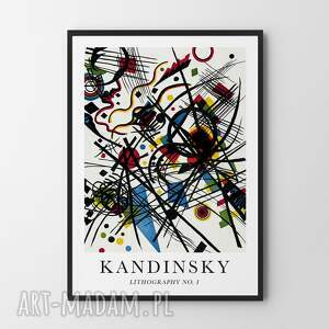 plakaty kandinsky lithography - plakat 30x40 cm