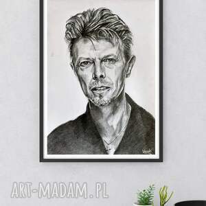 sztuka po godzinach plakat - david bowie seria ikony A3 wykonany