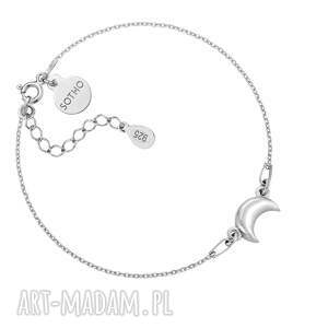 Srebrna bransoletka z księżycem, księżyc