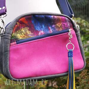 czajkaczajka zuchwała zośka torebka skórzana kuferek kolory chłodnej zimy fuksja