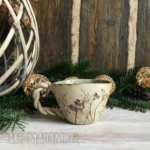 handmade ceramika kubek ceramiczny - livada