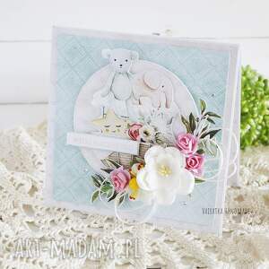 handmade scrapbooking kartki witaj maleństwo! Kartka dla noworodka, 1010