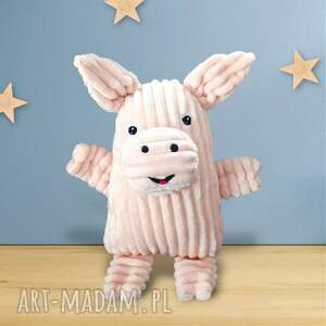 handmade maskotki świnka - przytulanka