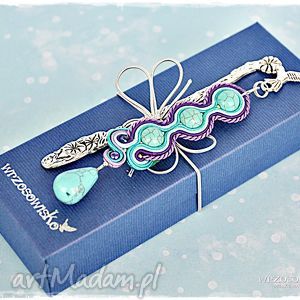 handmade zakładki zakładka soutache - magiczna kraina