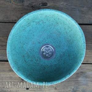 handmade ceramika umywalka z gliny ręcznie robiona