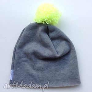 handmade czapki czapka dresowa z pomponem S m L