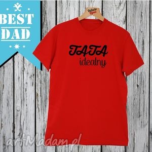 handmade koszulki koszulka z nadrukiem dla taty, przyszły tata, super, najlepszy, mąż