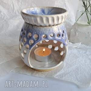 kominek ceramiczny 3 prezent ceramika użytkowa, świecznik