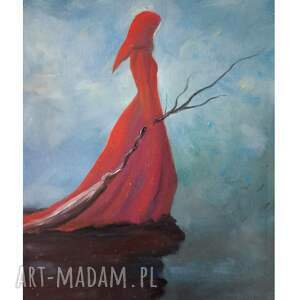 Prezent Allisandre, ręcznie malowany obraz olejny na płótnie