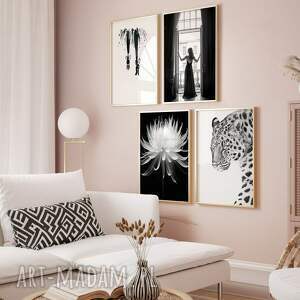 Zestaw plakatów 4x 30x40 cm Glamour (set262)