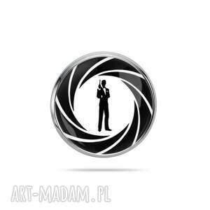 broszki przypinka do klapy marynarki james bond, prezent dla męża