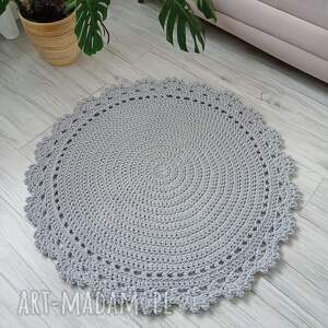 dywan ze sznurka bawełnianego okrągły 100cm