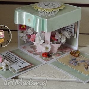 ręcznie robione scrapbooking kartki box dzień matki 3