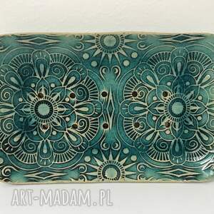 etniczna mydelniczka ceramiczna - Ceramika