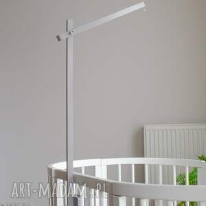 Drewniany uchwyt montażowy do karuzeli i mobilu - pałąk do łóżeczka