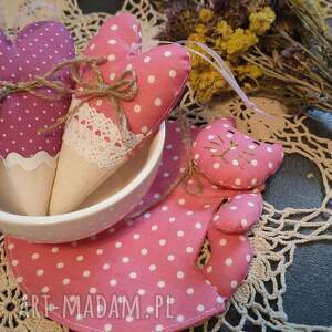 dekoracje podkładki pod kubki - kotki, rękodzieło