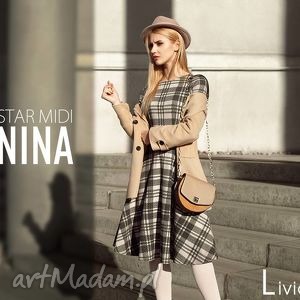 sukienki sukienka star midi nina