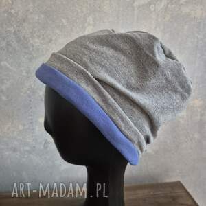 Czapka męska unisex na podszewce rozmiar uniwersalny można ją podwinąć