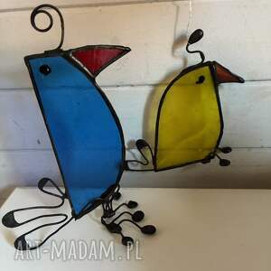 Prezent Mega zabawne ptaki, metodą - toffany, witraz
