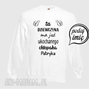 handmade upominki świąteczne bluza z nadrukiem dla dziewczyny, kobiety, żony, siostry