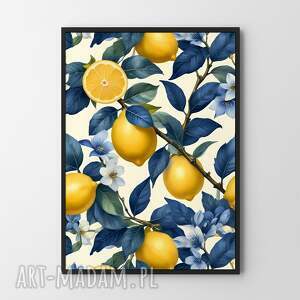 Południowe cytryny - format A4, plakat, plakaty