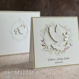 Prezent Personalizowana kartka na chrzest z pudełkiem i kopertą, 49