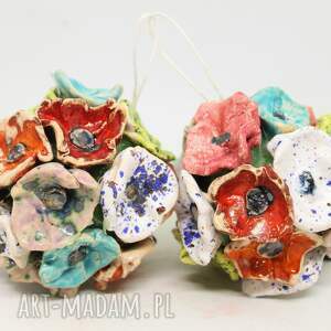 handmade pomysły na prezenty pod choinkę wyjątkowa ceramiczna bombka na choinkę handmade