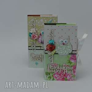 handmade scrapbooking kartki czekoladownik na dzień nauczyciela