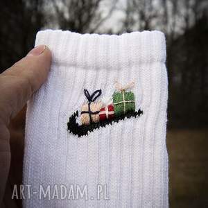 oryginalne skarpetki nike z haftem ręcznym skarpety personalizowane, customsocks